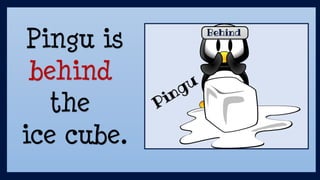 Prepositions of Place: English Language