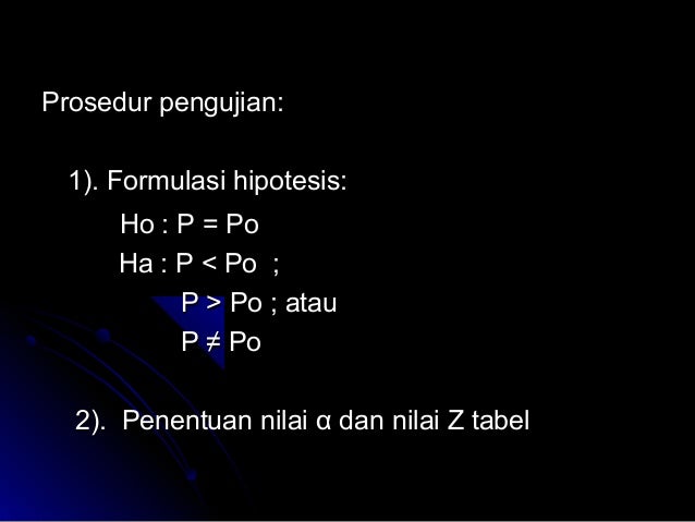Pengujian hipotesis