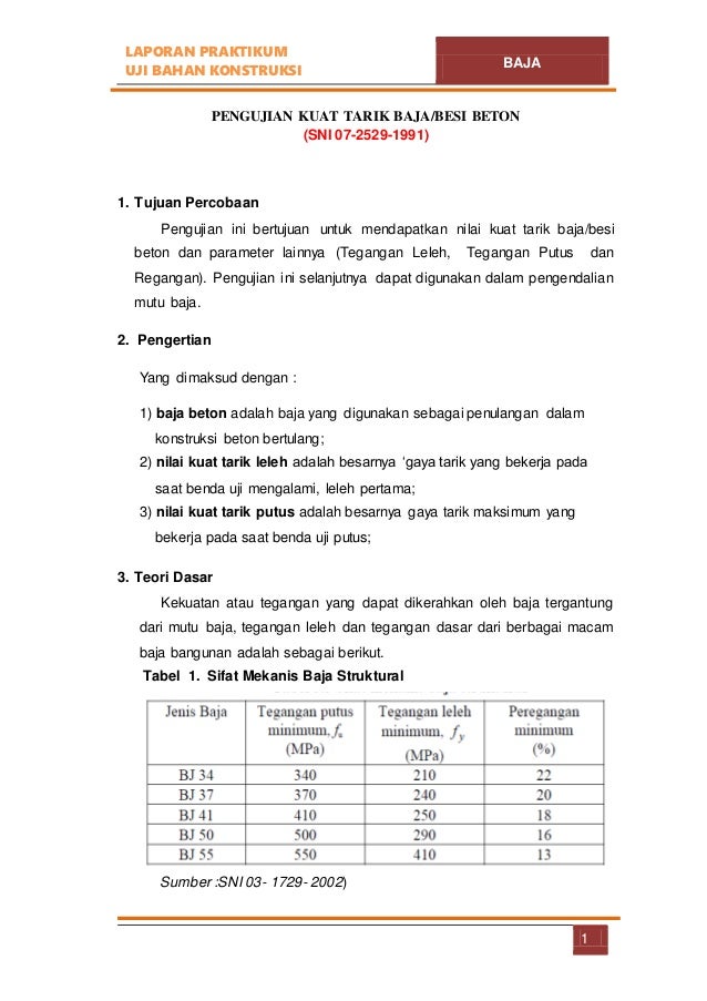 Contoh Makalah Kontruksi Beton Asik Belajar