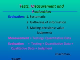 Pengukuran dan penilaian | PPT