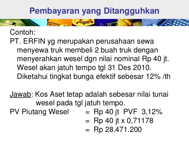 Pengukuran biaya perolehan