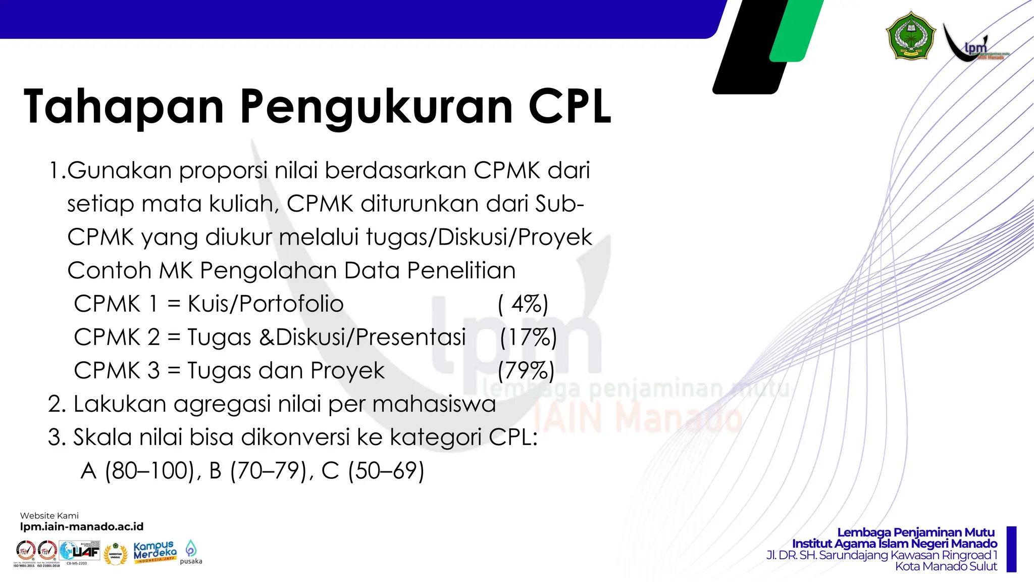 PENGUKURAN CAPAIAN PEMBELAJARAN LULUSAN (CPL) [1].pptx