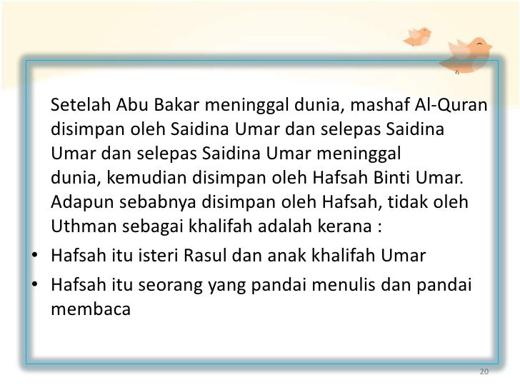 Pengumpulan Al Quran