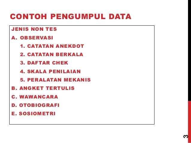 Pengumpulan data dalam bimbingan konseling