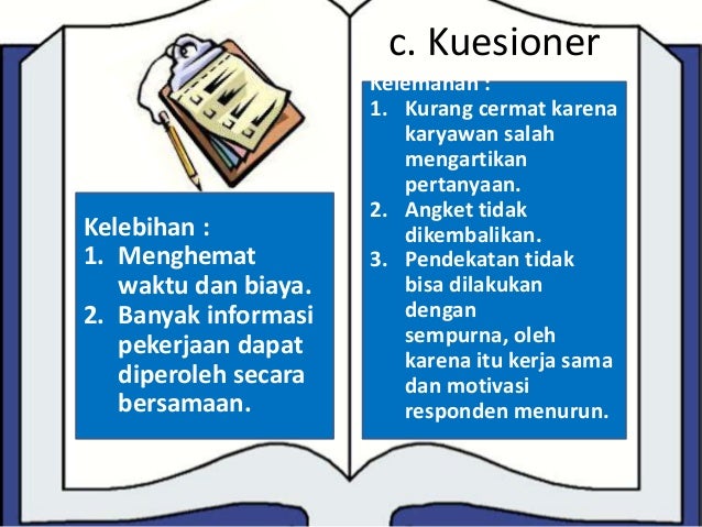 Desain Pekerjaan dan Pengumpulan Informasi Analisis Pekerjaan