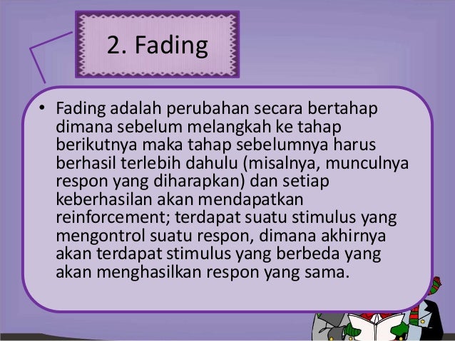 Pengurangan dan penghapusan perilaku
