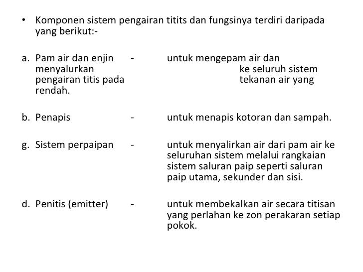 Pengurusan Air Dalam Pertanian