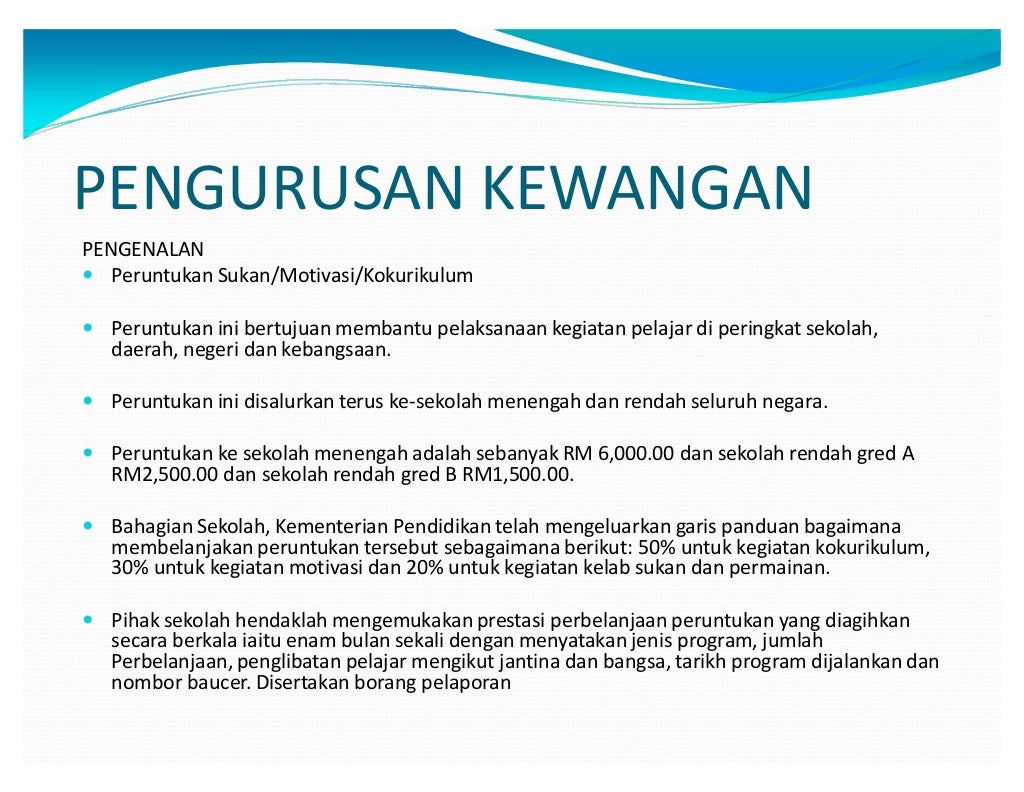 Pengurusan Kewangan yang Berkesan