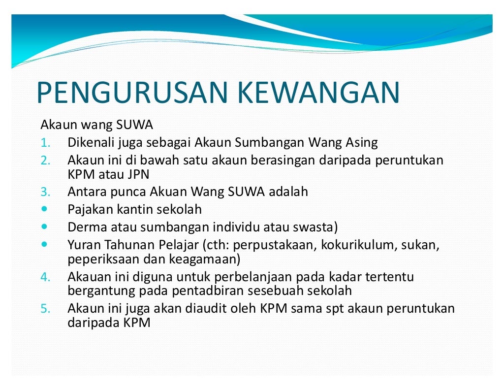 Pengurusan Kewangan