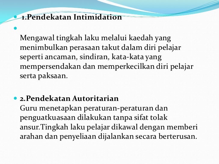 Pengurusan Pembelajaran Strategi Mengurus Bilik Darjah