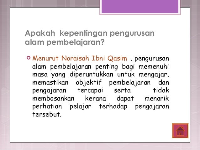 Pengurusan Alam Pembelajaran Pdf - Voooty