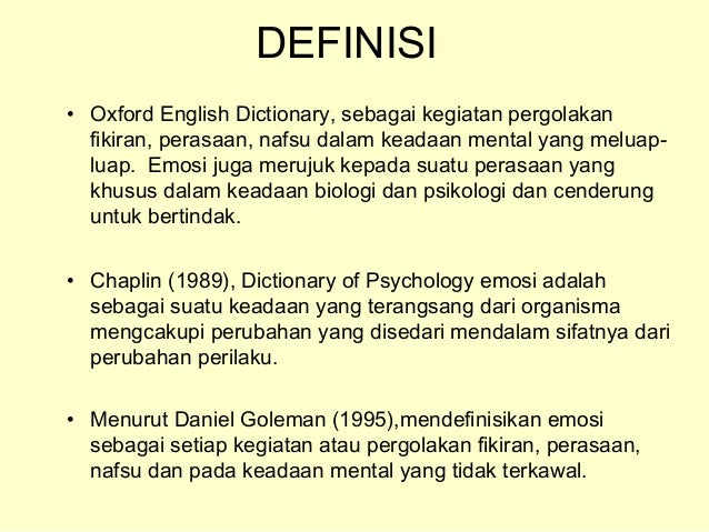 Pengurusan Emosi Kognitif Dan Tingkah Laku Pengawal Keselamatan