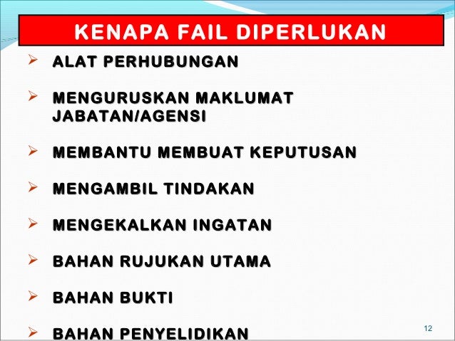 Pengurusan Fail
