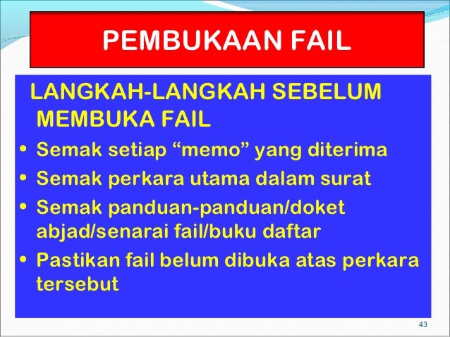 Maksud Rujukan Fail Surat