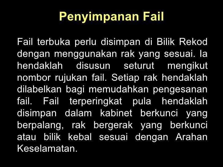 Pengurusan fail bil 5 2007