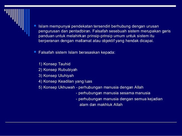 Pengurusan Islam 1