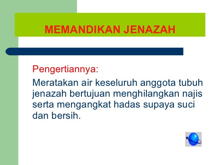 Pengurusan Jenazah