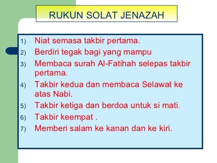 Pengurusan Jenazah