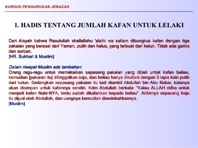 Pengurusan jenazah powerpoint