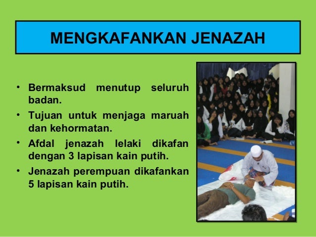 pengurusan jenazah tingkatan 3