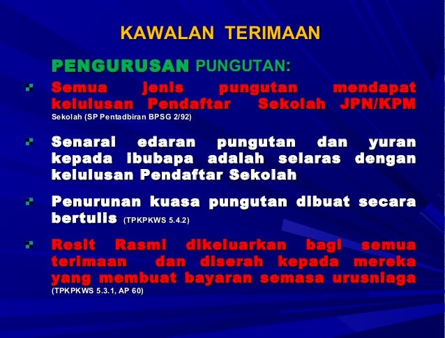Tatacara Pengurusan Kewangan Dan Perakaunan Sekolah Pdf Document