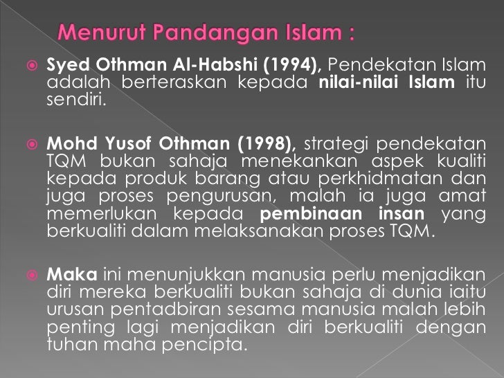 Pengurusan Kualiti Menyeluruh