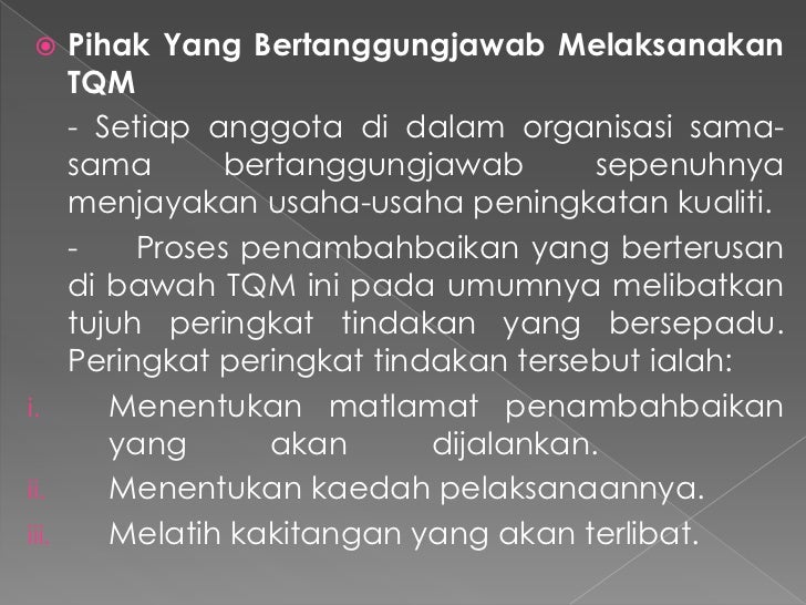 Pengurusan Kualiti Menyeluruh
