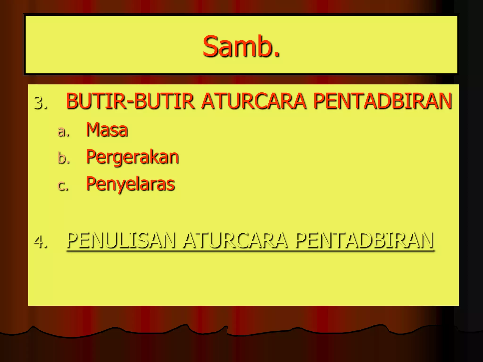   ANN:		CONTOH TEKS Majlis RasmiMS: (1)