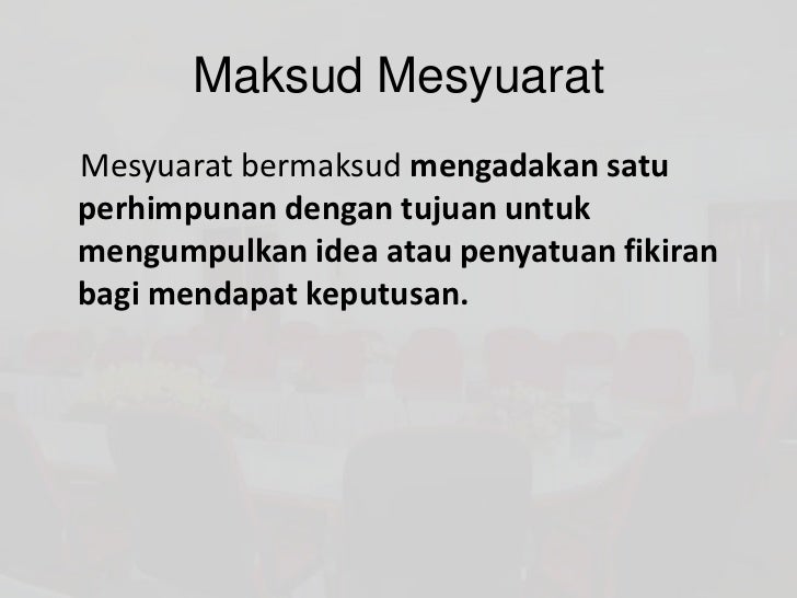 WAJ 3108 Pengurusan Mesyuarat