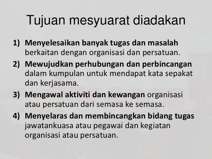 Waj 3108 Pengurusan Mesyuarat