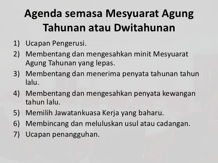 WAJ 3108 Pengurusan Mesyuarat