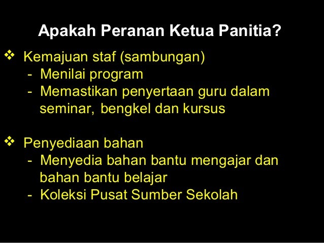 Pengurusan panitia mata pelajaran 2012 2 Pengurusan panitia mata pelajaran 2012 2