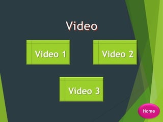 Video 1 Video 2
Video 3
Home
 