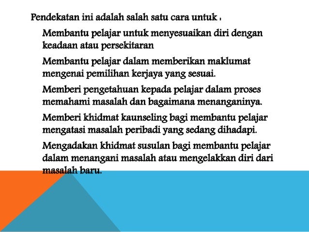 Pengurusan Penasihatan Murid (KUmpulan Tembikai/9)