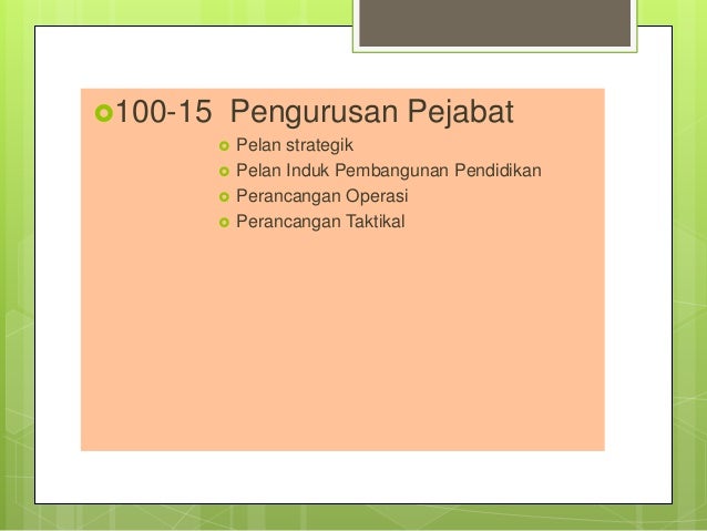 Pengurusan rekod fail untuk kurikulum