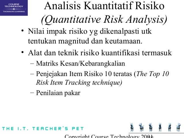 Pengurusan risiko projek Pengurusan risiko projek