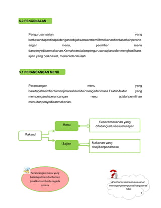 5.0 PENGENALAN



    Pengurusansajian                                                              yang
    berkesandapat...