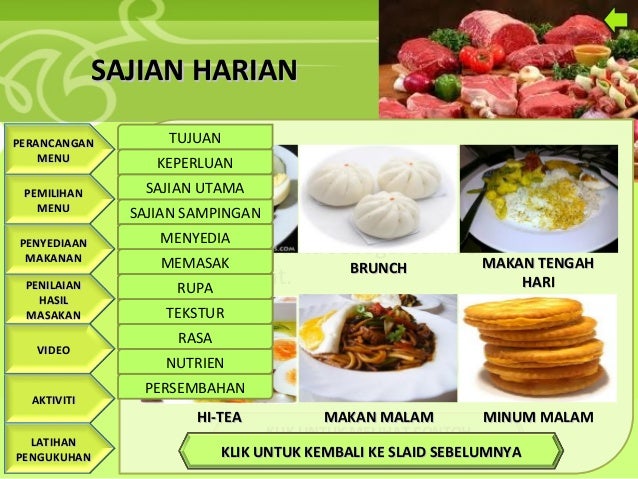 Pengurusan sajian tingkatan 4