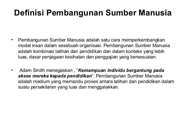 Maksud Pengurusan Sumber Manusia  Ppt Pengurusan Sumber Manusia