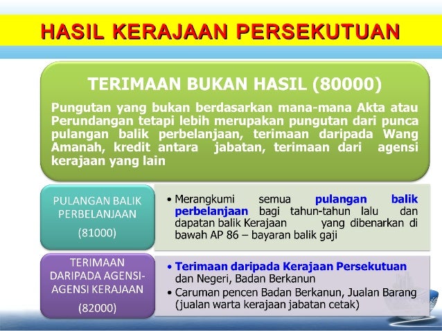 Pengurusan Terimaan Hasil Kerajaan