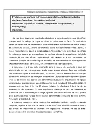 INSTRUÇÃO TÉCNICA PARA A PRESCRIÇÃO E A UTILIZAÇÃO DE PENICILINAS 17


                             3 %"                    " J          S        ;           %               "                             8* 3                       " %* 3 " J%*                                M%*7
        /0               - #$ (1 # '"$2                           #3           4           !               + " $ '5                  67
        / - '" ! ! #                             #        $8          # 3 #$ !                         +               4       !              +                4 / #                           +
        9            '           #           67
        /:               $       #) .



                     "                               "                     N                                   #           !                  #!               !
+           '+                       '               ; %!                 '7               !                                !            ' !              !' !                 6" '                                     "
        "                    "                   !                !        '                           !           ! !               #                                     " ! !                                !               !
                     'N                  ! ! %.!                      !                !                   'N              ! !                             !                                       " !L              N
            !                +Z                               " !                  !           '       %&                   ; !                   .!           !                                                        7
                                     !       "                        !                ;                                                  #                                                         %.!              '              !
        !#               %.!                     "            *                            '                   %.!                       !N                !                               !                "       ! !
                             !                   '                    'N                               *#                   !                                              !                       ! !
$ :                  #*              ;                                    '        <                           ;                7        !             !           !               -
                                             *            !                                    !                                     !                    R!                               'N                       "
                                         !       "                                 '                       ! +                                                         "                                    !        ')
    #                                                                     'N                                   !                     !                     !                                            !                   +
    !                    "               " '!                         # ! %.! *                                            -                           !       *           !                                            !
'"                   * C/                    !                ! !                      -                                    %.!           #           5                        +               !+                       R %.!
                             '           !           !    *       !            .! !#                   !                         /           0                 ! : 1 ,, 93? COOC<
             " '!                                !        *           >/               CO                      ! :              N        !                          !              <           '!       '               R %.!
                             '                                             )                                                                           %           !                   !                !                    %.!
    '                                -                                %.!                      !               b               !          '                    !           6           '!               !N               !          )
        !            '                   !                        !            ! +                 +               !                                       !           6           '!          ! # %! : $                       ?
    3                2 M W $                 ? X =            COO><
                                                                               ! " ! !                                 !                 *        !                            !                    *                           .!
                 7                                   '#           %.!                                      !                                 -     !               # - '!                               "                       !
    !                    !           !                   !                                     'N                  !       - .!                  '"!                                                        !           #
#'!+                     !               !                                             !                       !
 