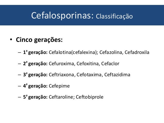 Penicilinas e cefalosporinas Penicilinas e cefalosporinas