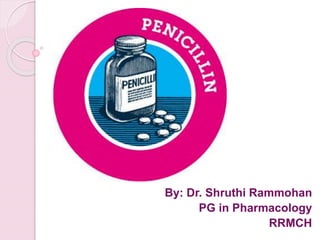 By: Dr. Shruthi Rammohan
PG in Pharmacology
RRMCH
 