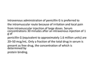 Penicillin ppt, pharmacology, presentation | PPTX