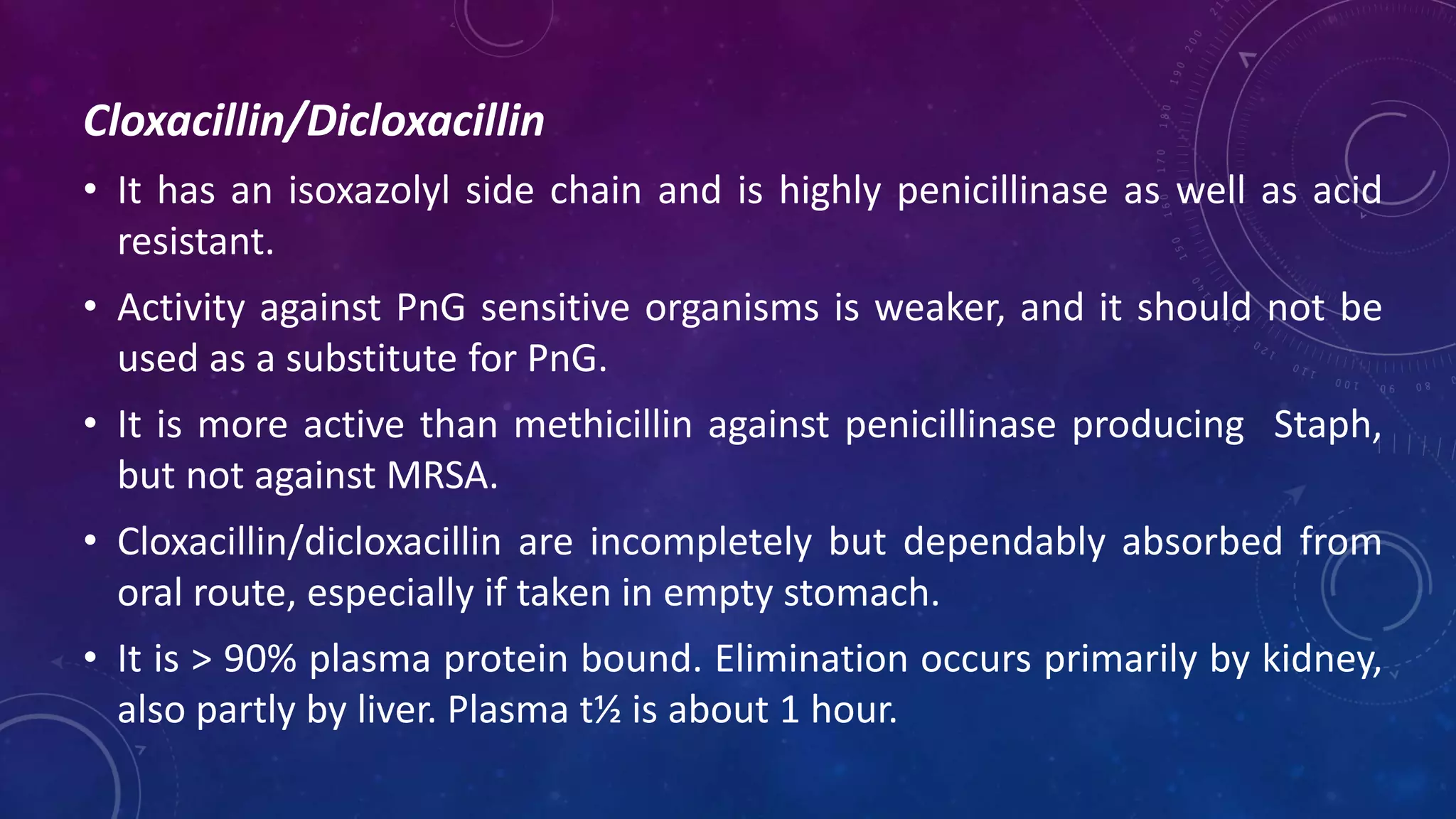 Penicillins Pharmacology | PPTX