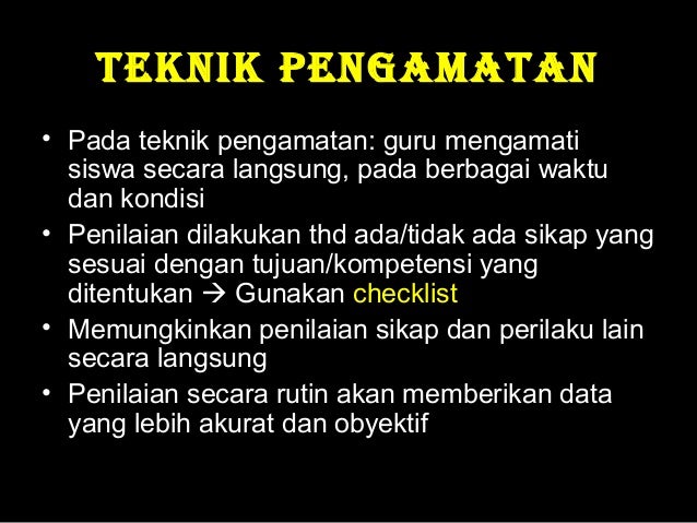 Penilaian afektif