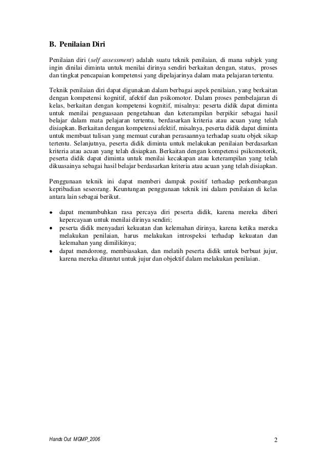 Penilaian hasil-belajar