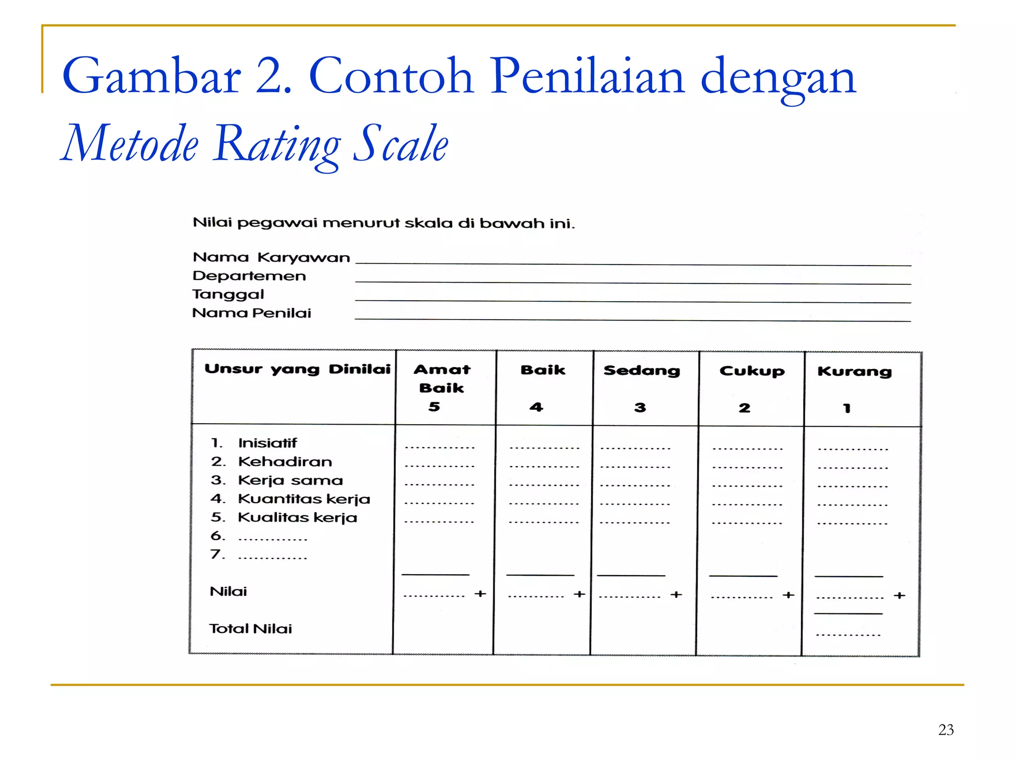 Penilaian kinerja | PPT