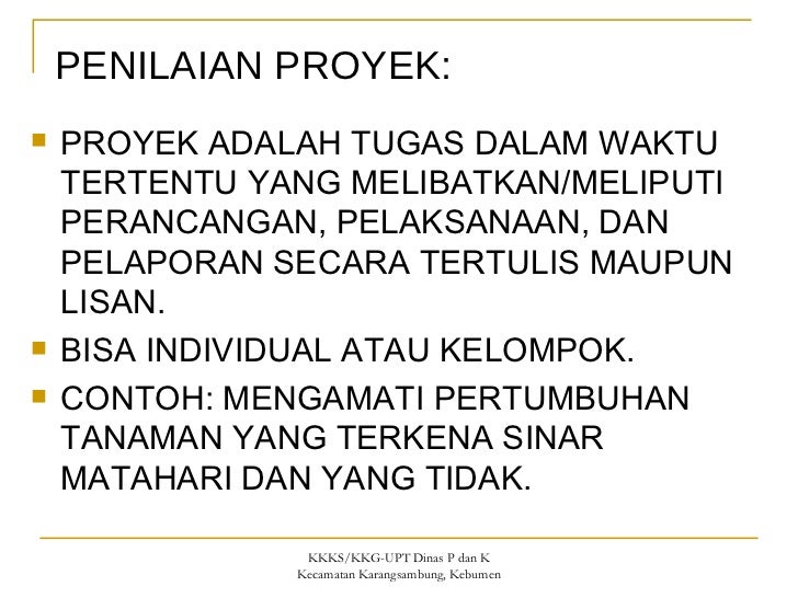 Penilaian Hasil Belajar di SD