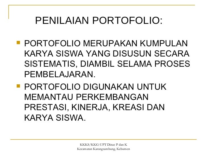 Penilaian Hasil Belajar di SD